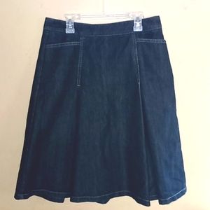 Ann Taylor jean skirt